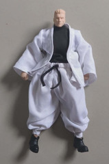 PB-GOJO-SET-FIN: Jujutsu Kaisen Gojo Final Battle Outfit for Romankey 1/12 body