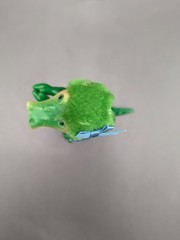 Vintage 1985 Funny Foots Alligator Crocodile Grabber Hugger Figure Toy Dinosaur