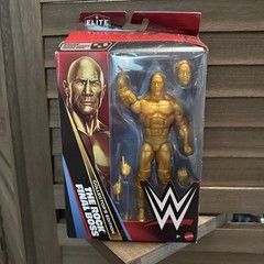 WWE Elite 125 THE ROCK FINAL BOSS Gold Statue Walmart Collector’s Edition Mattel