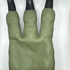 Jurassic World JW Velociraptor Raptor Green Claws Hands Costume Monster Gloves