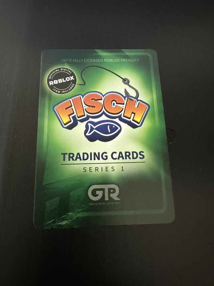 Legendary Fisch DLC Code Roblox Fisch Trading Card Digital Redemption Sent Msg
