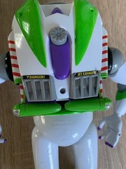 Disney Pixar Buzz Lightyear Toy Story Figure English TALKS LIGHTS SOUNDS