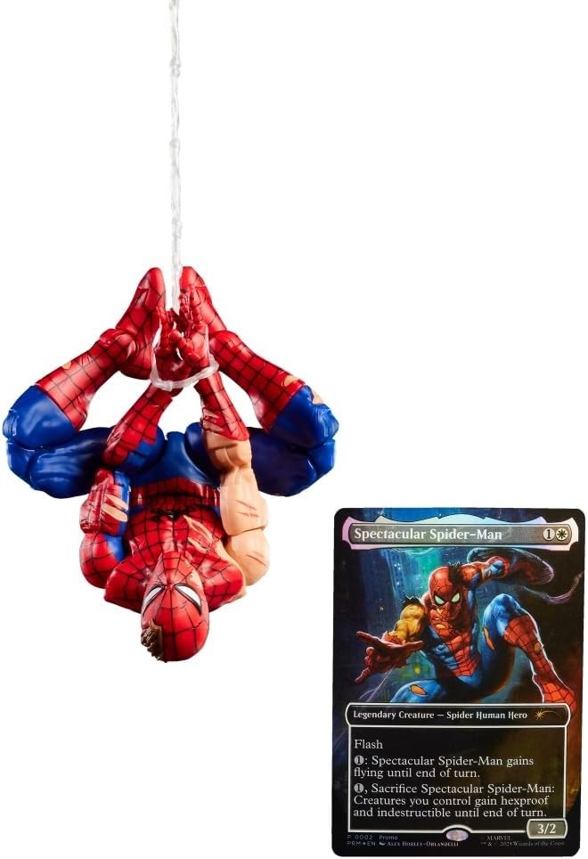 Marvel Legends Series (2025) SPIDER-MAN 6″ Figure w/MAGIC THE GATHERING Card!