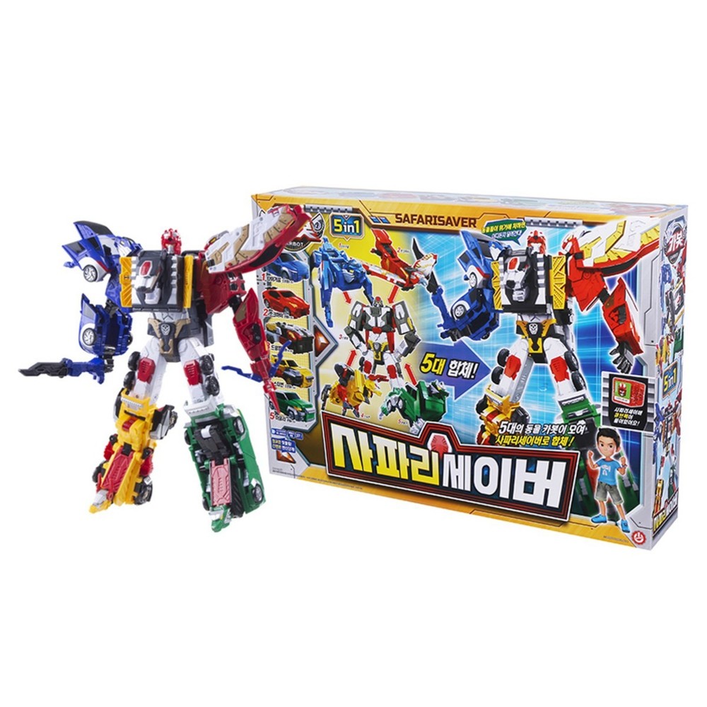 Hello Carbot Safari Saber Transforming Robot Korean Toy New Age 4+