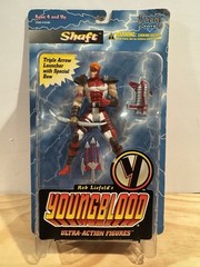 McFarlane Toys Youngblood SHAFT New On Sealed Card 1995