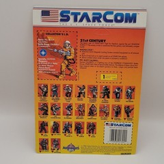 Coleco Starcom PFC Rusty Caldwell Magna Lock Action Figure Boxed w/ Rifle