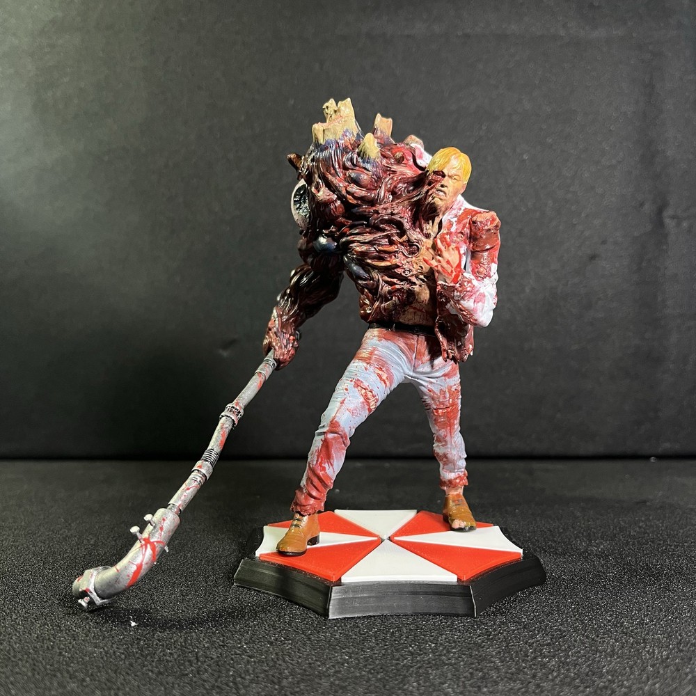 Resident Evil William Birkin G4 Form 5.9″ DIY Action Figure Figure