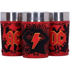 Nemesis Now Shot Glass Collection Set of 3, Hand-Painted Rock Band Merchandise,