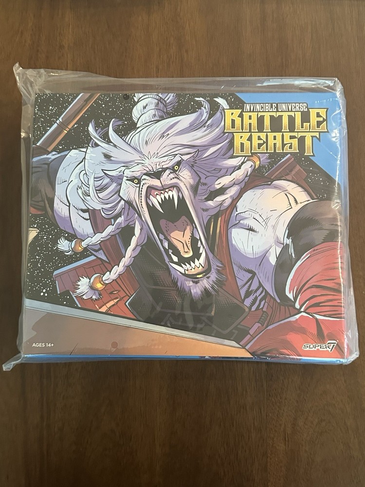 Invincible Universe: Battle Beast Super 7 Action Figure New In Box Never Opened