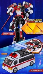 Metal CardbotW Tachy Savannard Bloodwing Transforming Robot Car Toy Bundle Korea