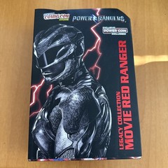 Power Rangers New York Comic Con Exclusive LEGACY MOVIE RED RANGER w/ Power Coin