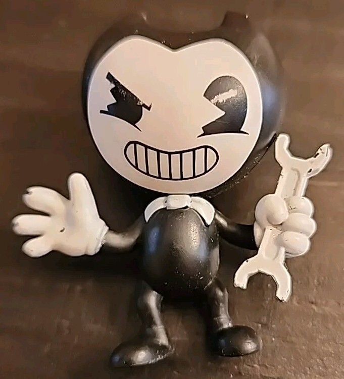 Meatly Games PhatMojo Series 1 BENDY &THE INK MACHINE Figure w/ Wrench