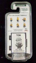 TOM Minions Despicable Me 2 Mini Glass Figurine Ltd. Edition #48126 NEW GIFT