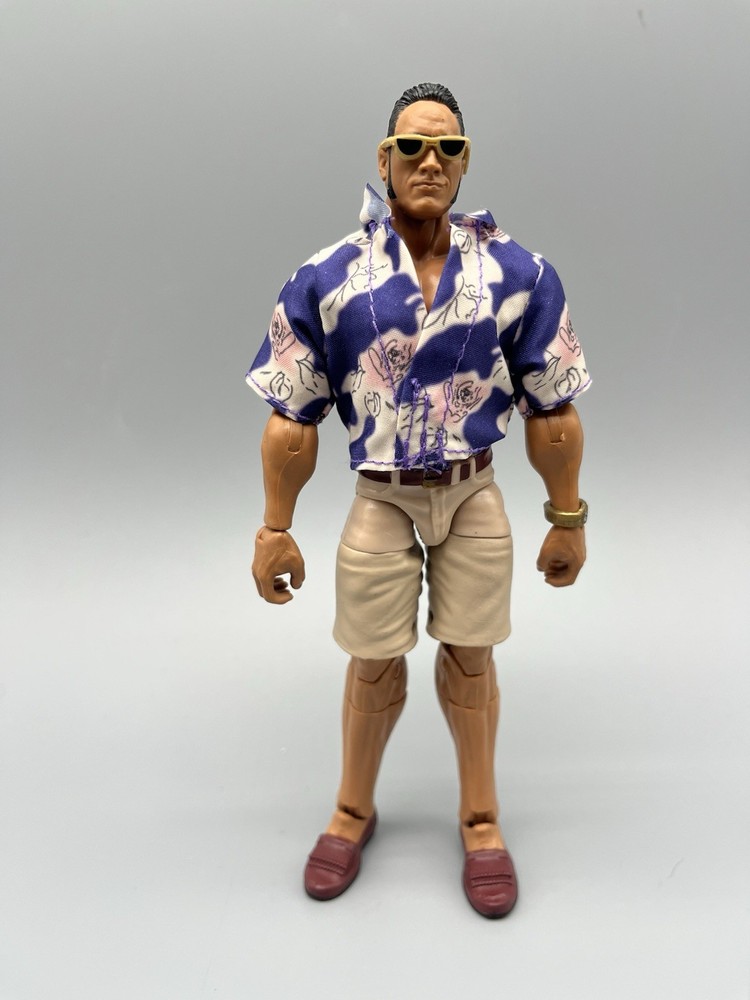 Mattel WWE Elite The Rock Action Figure From Maivia Legacy Three Pack