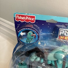 Fisher Price Planet Heroes Uranus Yuri Space Metallic Squad Figure New in Box