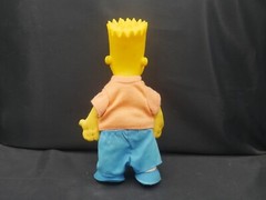 Vintage 1990 Bart Simpson 8″ Plush Doll The Simpsons Toy Figure NBC Studio Tour