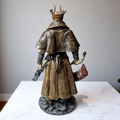 Fanart figure Hunter of Yaharnam airbrush painted 9.8 inch Adult 17+