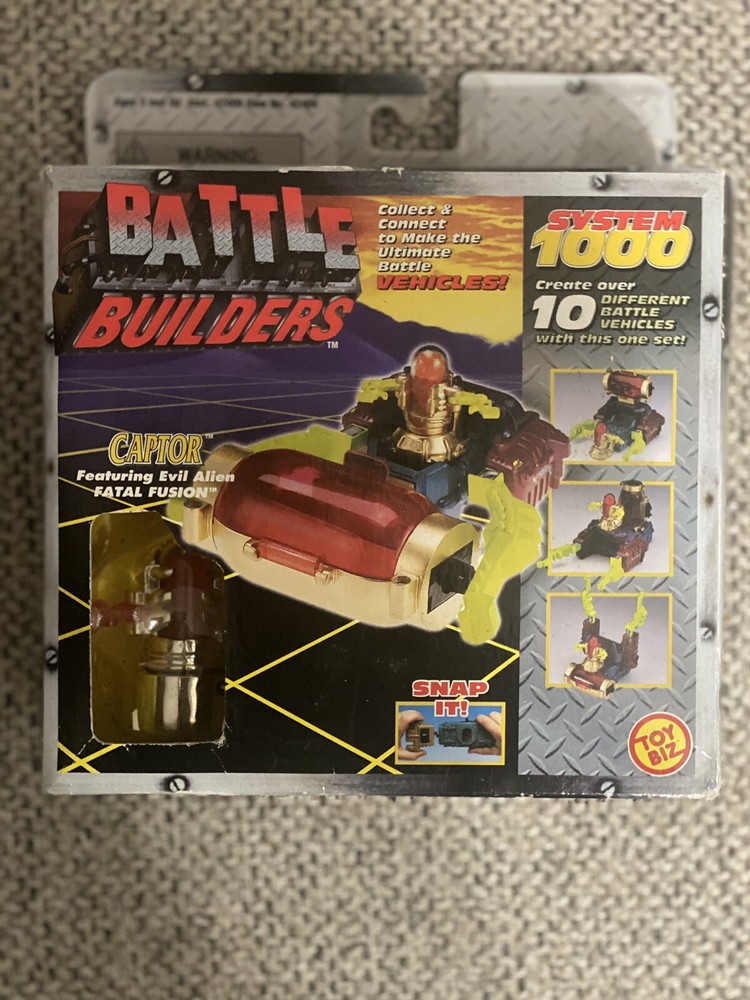 Battle Builders Toy Biz Captor System 1000 1996 New But Box Has Wear