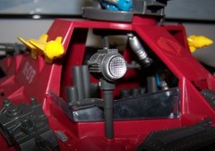 Laser cut Acrylic replacement lens for GI Joe Cobra Hydrofoil Moray spotlight