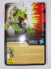 GIJoe Collectors Club Joecon GIJCC FSS Cobra Nano BAT B.A.T. v29 Wave 1.0 2013