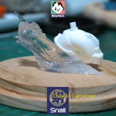 MIZ&PIG23 STUDIO Mechanical Snail Unpainted Model Without Platform In Stock