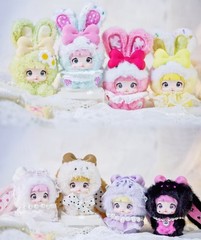 Pre-Sale Nommi Baby Sweetheart Bunny Confirmed 3.9″ Plush Pendant Action Figure