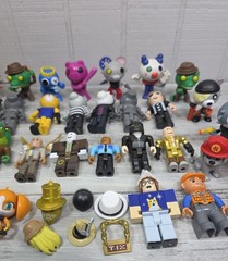 Roblox Piggy Rainbow Friends Toy Lot PhatMojo Figures Bluey Paw Patrol Good