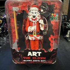 NECA Terrifier Art The Clown Bloody Santa Suit Toony Terrors