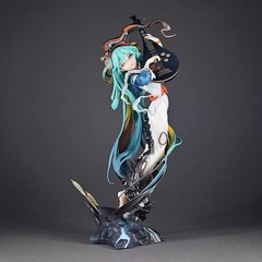 27cm Hatsune Miku Shimian Maifu Ver PVC Figure Anime Collectible Model Gift