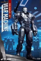 NEW Hot Toys MMS331 D13 Iron Man 2 Diecast War Machine Reissue 1/6 Figure