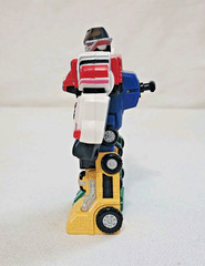 Bandai 1997 Power Rangers 5″ Carranger DX VRV Megazord (READ, wear, incomplete)