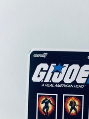 Super7 – GI Joe – Reaction – Commando Snake Eyes – Sealed – Light Wear