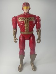 Tiger Electronics 1996 Turbo Man Action Figure W/ Jetpack -Jingle all the Way