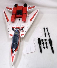 GI Joe Transformers 2013 SDCC Jetfire Vehicle Only Incomplete Skystriker 1/18