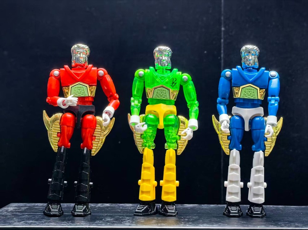 TOMY LEGACYSOUL Microman Command 3 pieces per set; no packaging