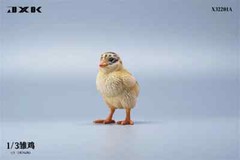 JXK 1/3 Chick Duckling Figure Adult Animal Model Xmas Gift Decor