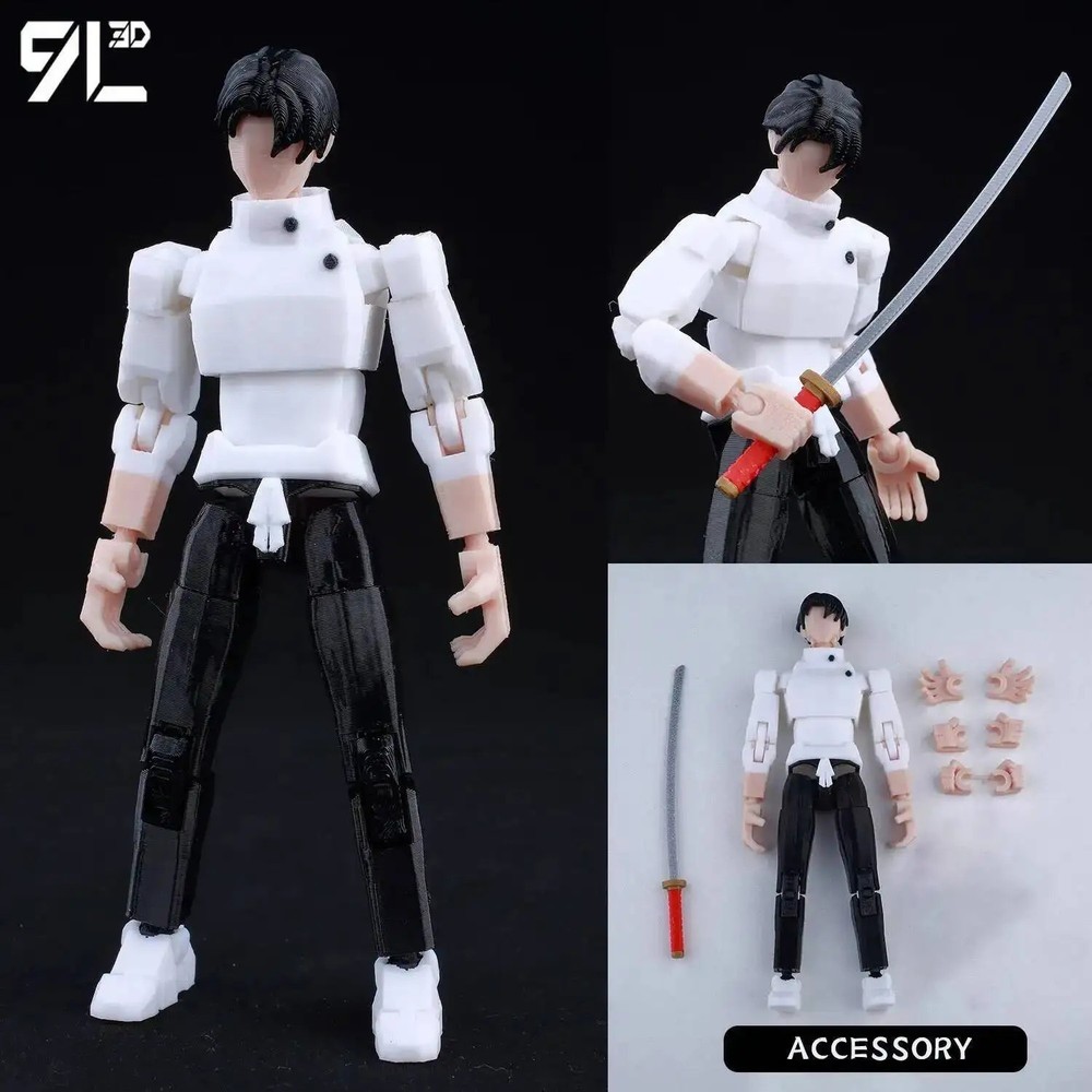 9L 3D Anime Figure Jujutsu Kaisen Sukuna T13 Movable Dummy Lucky13 Toy Gift