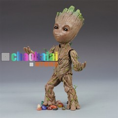 Guardians of the Galaxy Groot Action Figure Baby Groot HT 1:1 Model Toy Box NEW