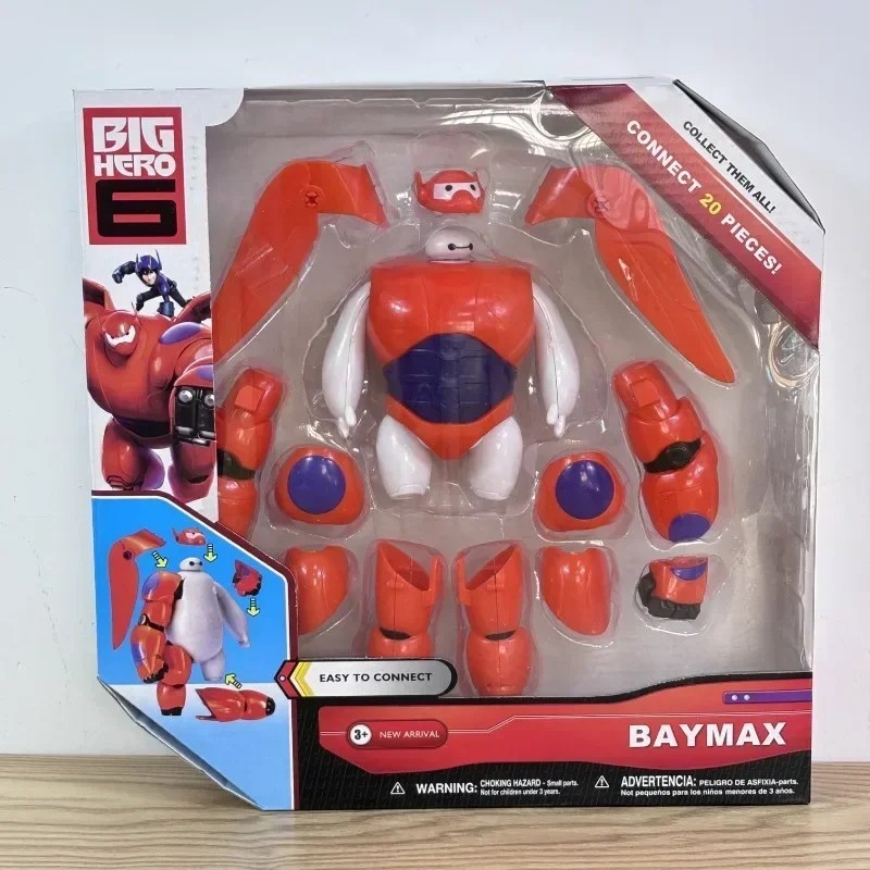 Big Hero movie assemble Baymax Action Figure 16cm Figurine Toy Model Big White R