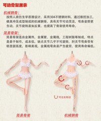 LDDOLL EU28M 1/6 Seamless Silicone Body with details Figure Fit Female Head Toy