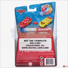 Disney Pixar Cars Lightning McQueen 2014 Color Changers 2 paint jobs- stickered