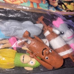 Italian Brainrot Tralalero Tralala 6 Figures Mexican Bootleg Toy