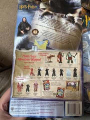 Vintage Harry Potter Mattel Figure Lot 8 Sealed Snape Ron Hermione Dobby Malfoy