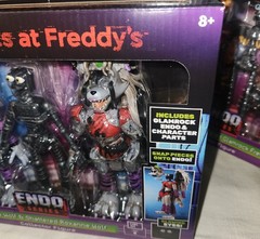 NEW FNAF Endo Series Collector Figures 3 Sets Roxanne, Freddy, Glamrock Chica