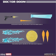 Marvel Mezco Doctor Doom 6-inch Die-Cast Action Figure Pre-Order