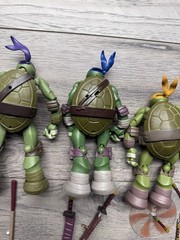Kaiyodo Revoltech Teenage Mutant Ninja Turtles 2012 Set Of 4 INCOMPLETE