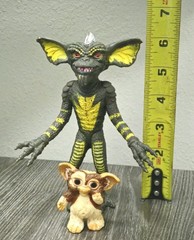 Vintage Gremlins Stripe & Gizmo Figures 1980’s PVC Bendable Action Figures