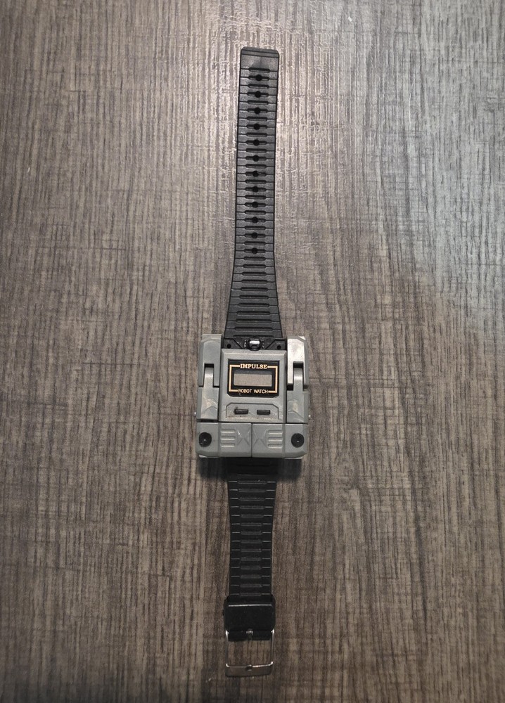 Super Rare Vintage Plastic 1983 Impulse Robot Watch TRANSFORMERS Wrist Watch