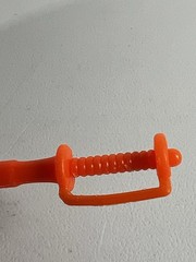Vintage 1985 MOTU Spikor ORANGE BATTLE CLUB MACE WEAPON Masters of the Universe