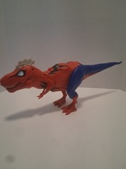 Marvel Spiderman Web Chompin Spider Rex T Rex Dino 2022 No Dart Parts/repair ￼￼
